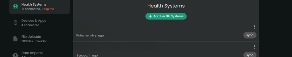 Guava Health Health System Page